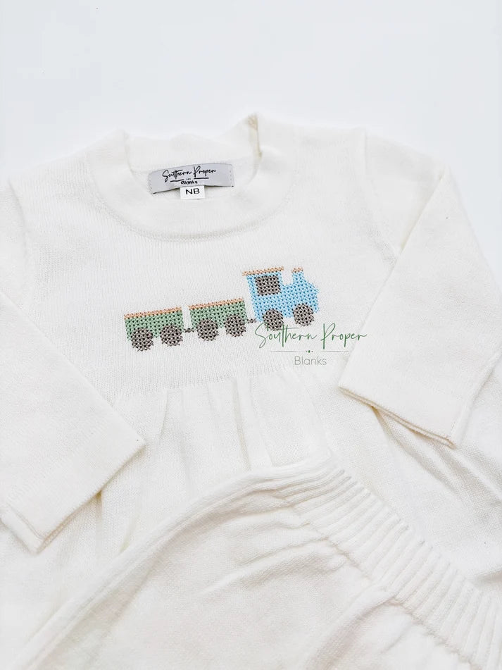 Classic Knit Newborn Gown