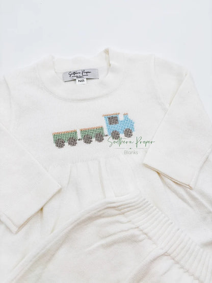Classic Knit Newborn Gown