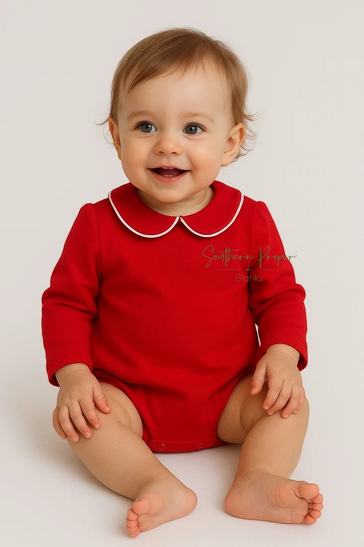 Piped Long Sleeve Bubble