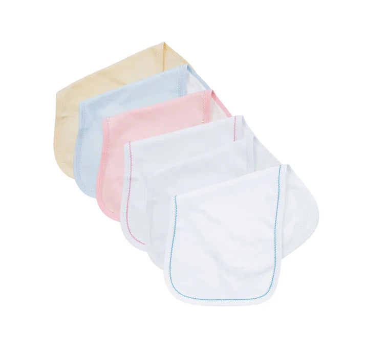 Picot Trim Burp Cloth