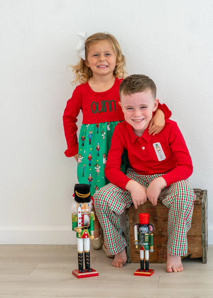 Christmas Plaid Pants (Pre-Order)