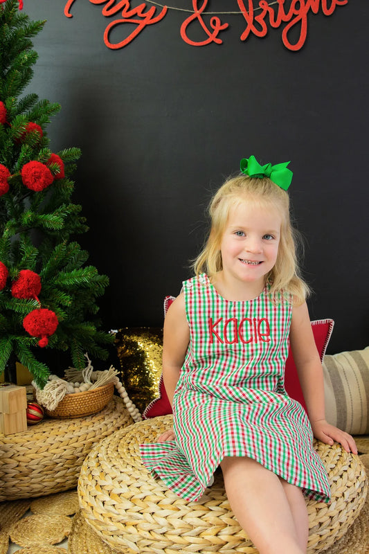Christmas Plaid Jumper