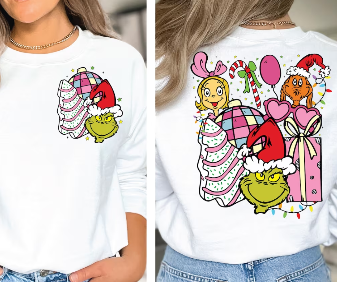 Retro Bougie Grinchmas Sweatshirt