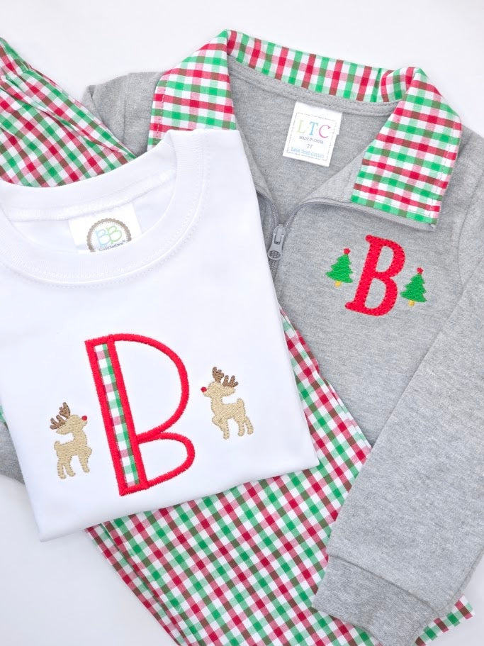 Christmas Plaid Pants (Pre-Order)