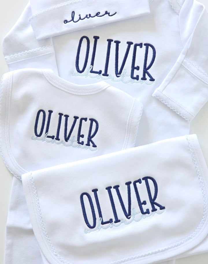 Classic Name Newborn Set