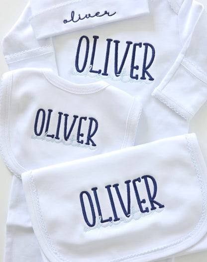 Classic Name Newborn Set