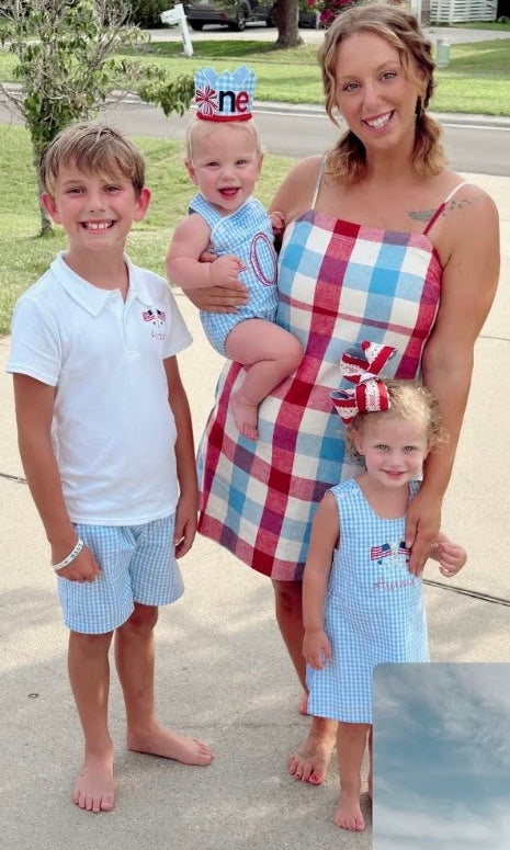 Classic Patriotic Flag Dress