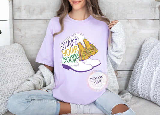 Shake Your Bootie Mardi Gras T-Shirts