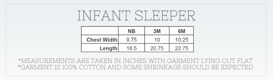 Infant Zipper Sleeper