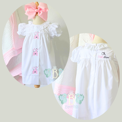 Jessica Lynn Dress in White