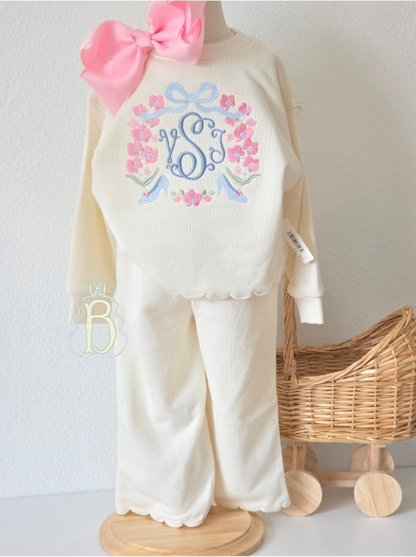 Fairytale Princess Sweatshirt & Pant Set