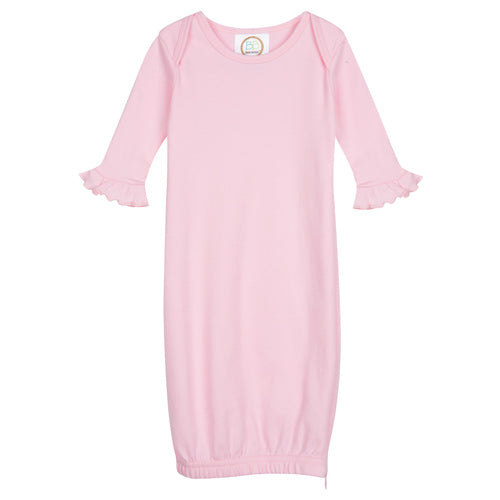 Long Sleeve Ruffle Infant Gown