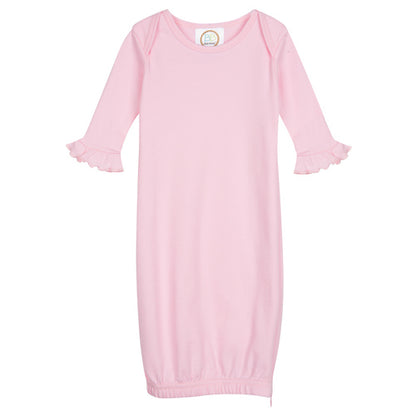 Long Sleeve Ruffle Infant Gown