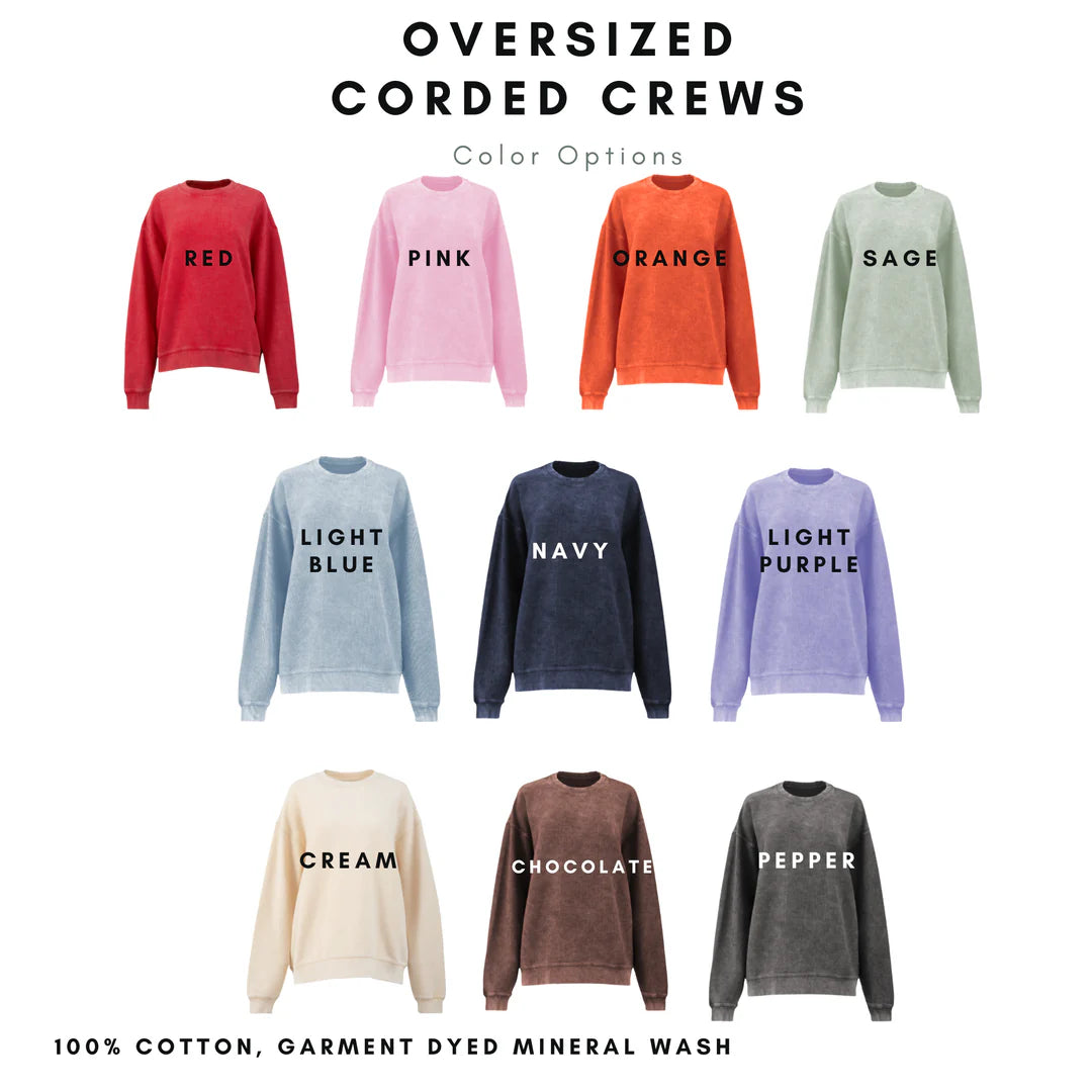 Adult Corded Crews - PreOrder