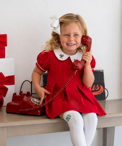 Christmas Peter Pan Collar Dress