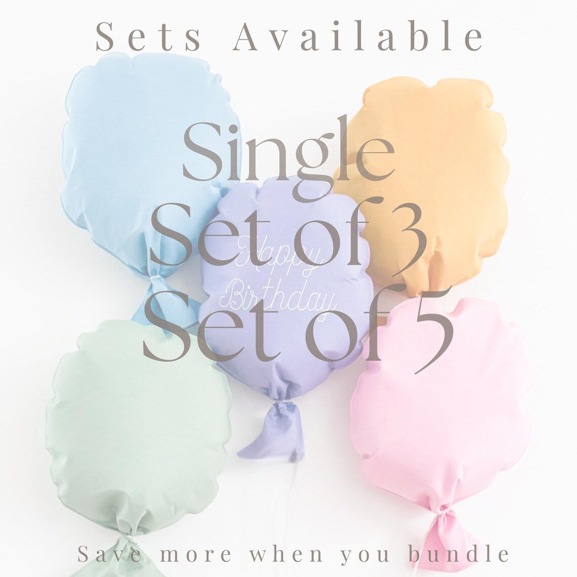 Custom Birthday Balloons - Eco Friendly