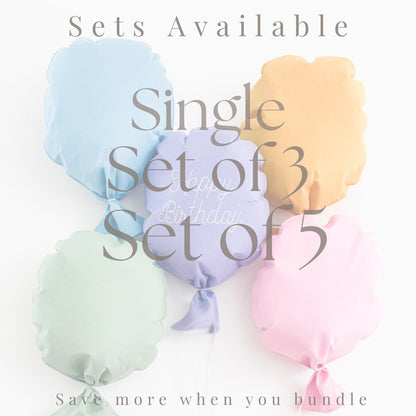 Custom Birthday Balloons - Eco Friendly
