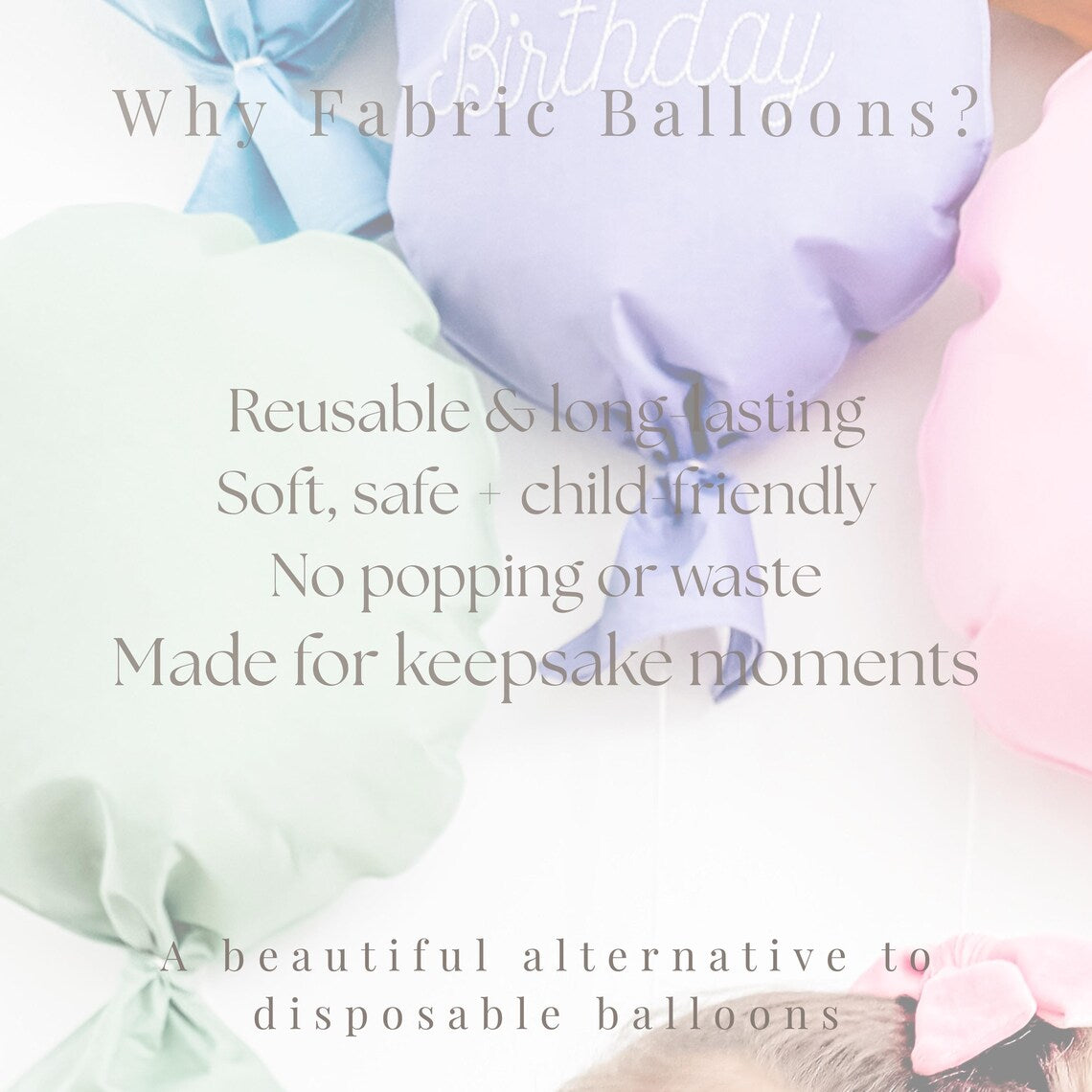 Custom Birthday Balloons - Eco Friendly