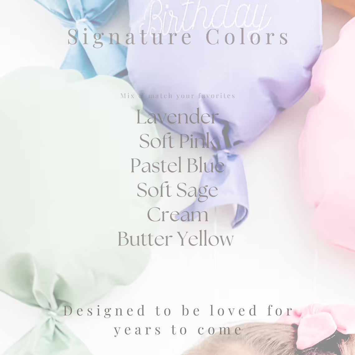 Custom Birthday Balloons - Eco Friendly