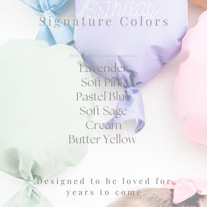 Custom Birthday Balloons - Eco Friendly