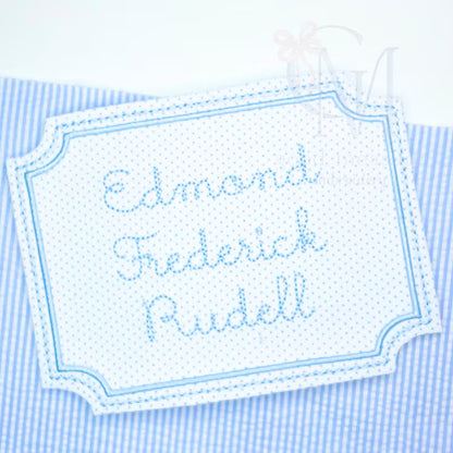 Name Card - Newborn Gifts
