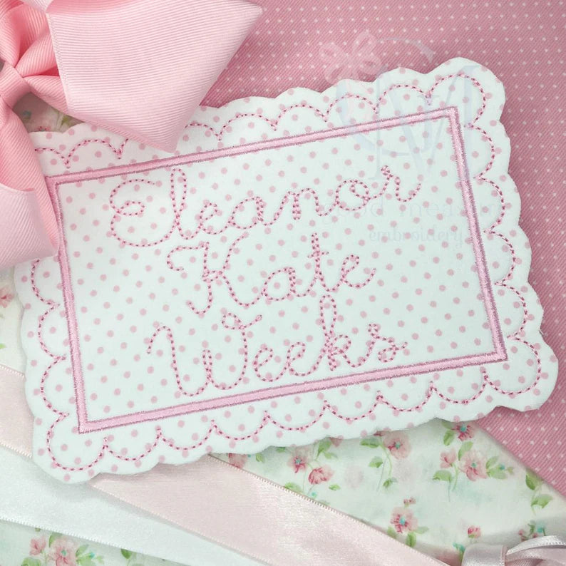 Name Card - Newborn Gifts