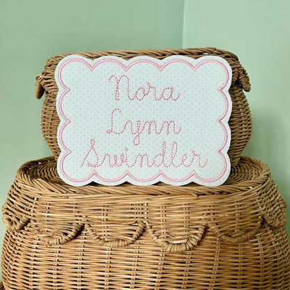 Heirloom Name Keepsake Display