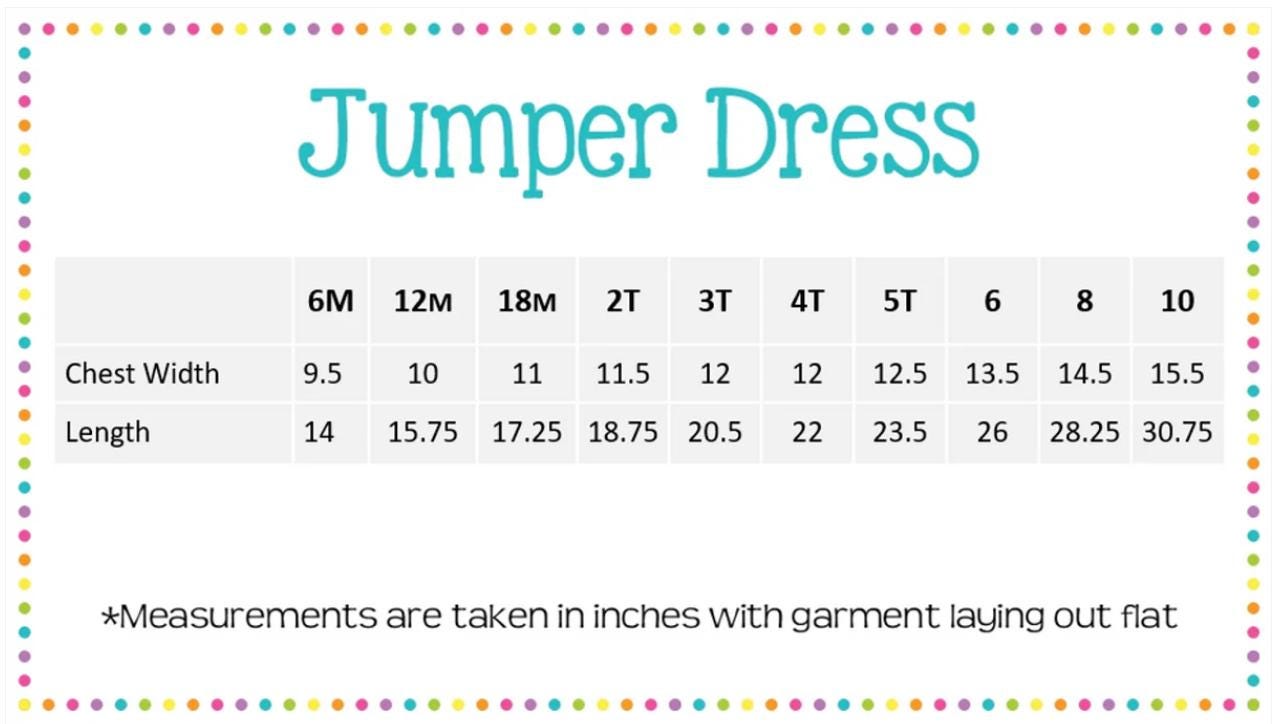 Girls Gingham Jumper Dress