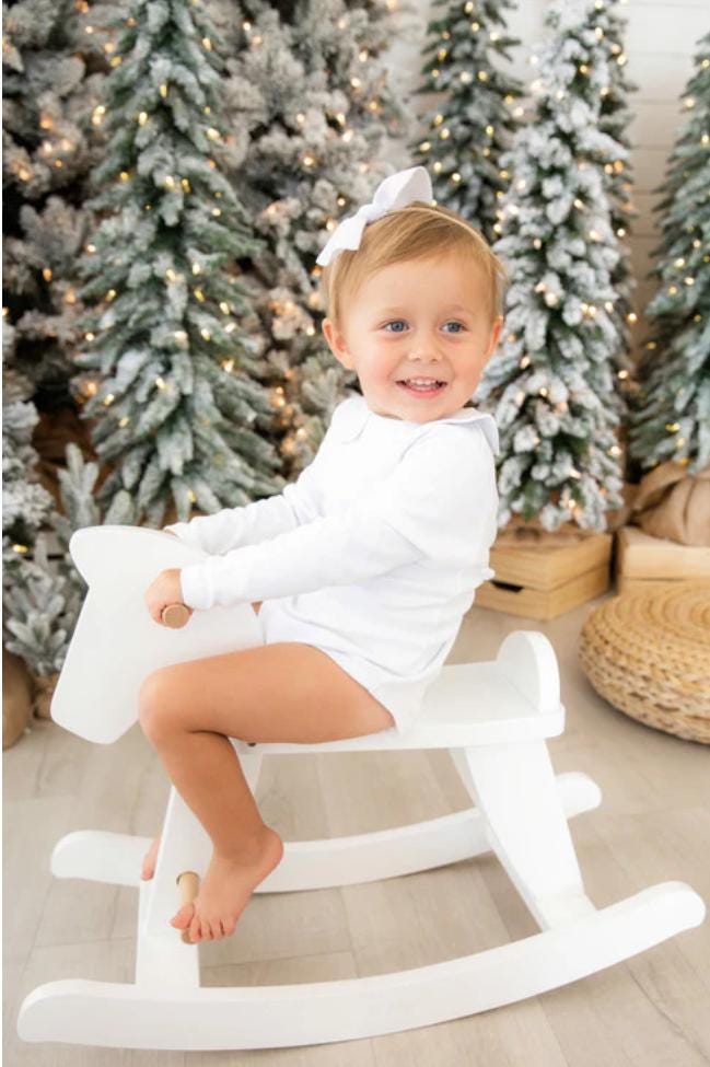 White Peter Pan Collar Shirt