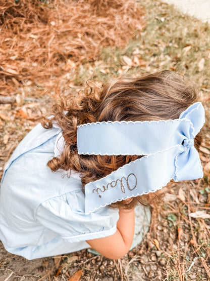 Moonstitch Long Tail Hair Bows