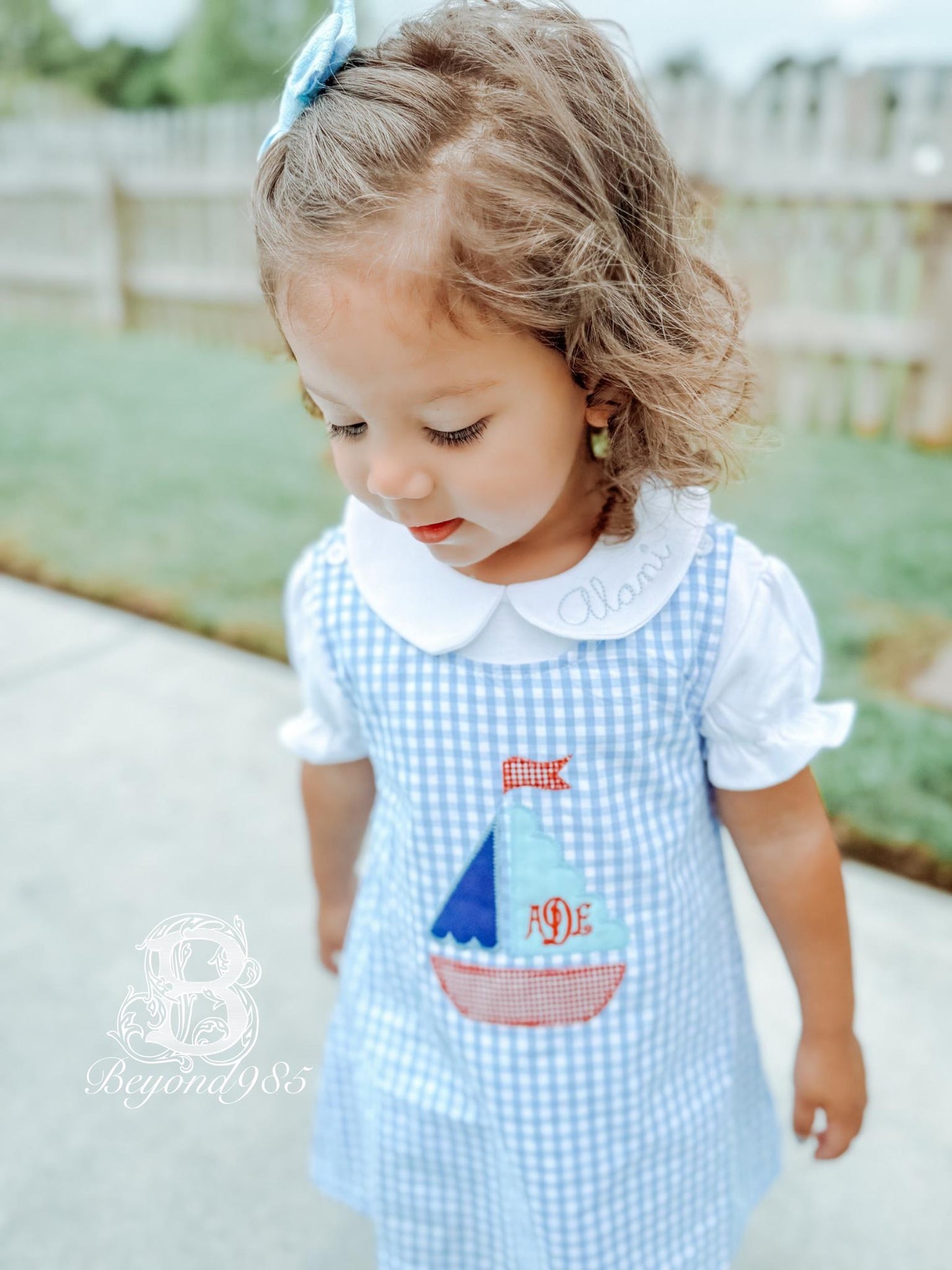 Classic Girls Sailboat Jumper