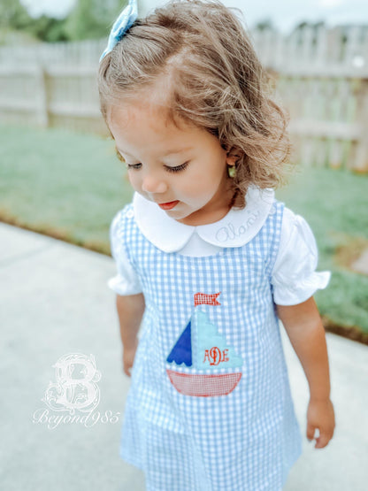 Classic Girls Sailboat Jumper