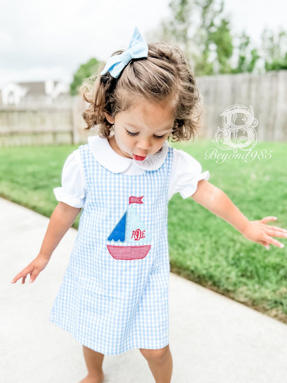 Classic Girls Sailboat Jumper