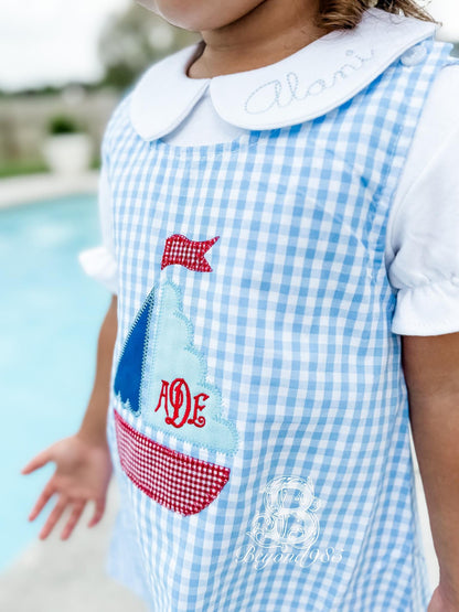 Classic Girls Sailboat Jumper