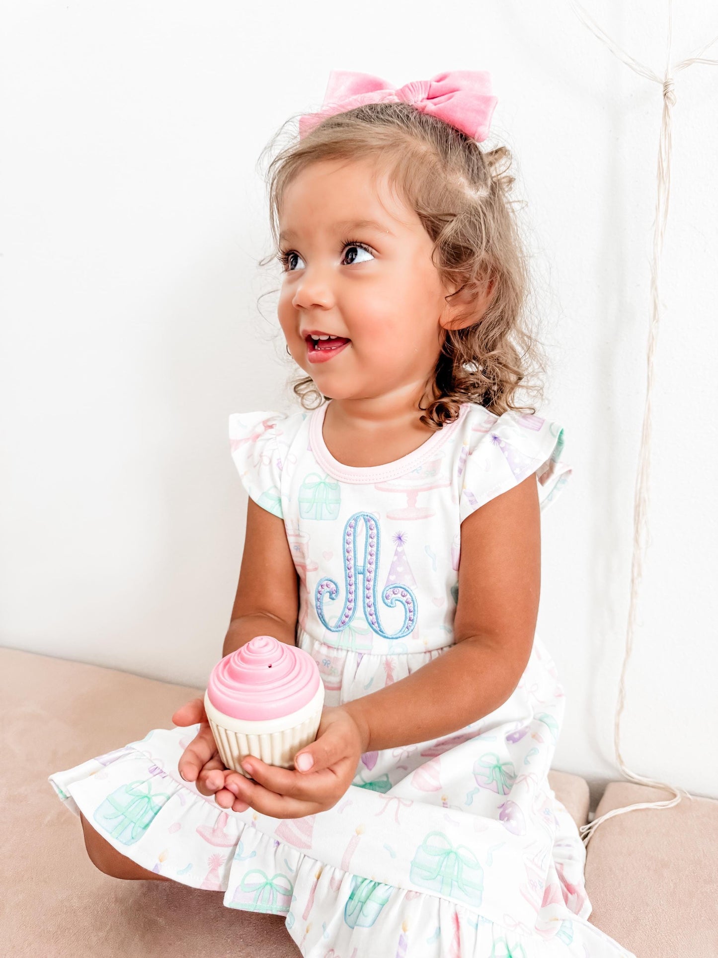Flutter Sleeve Birthday Dress