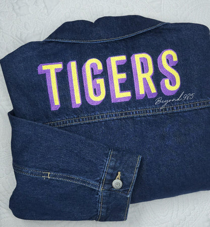 TIGERS Jean Jacket