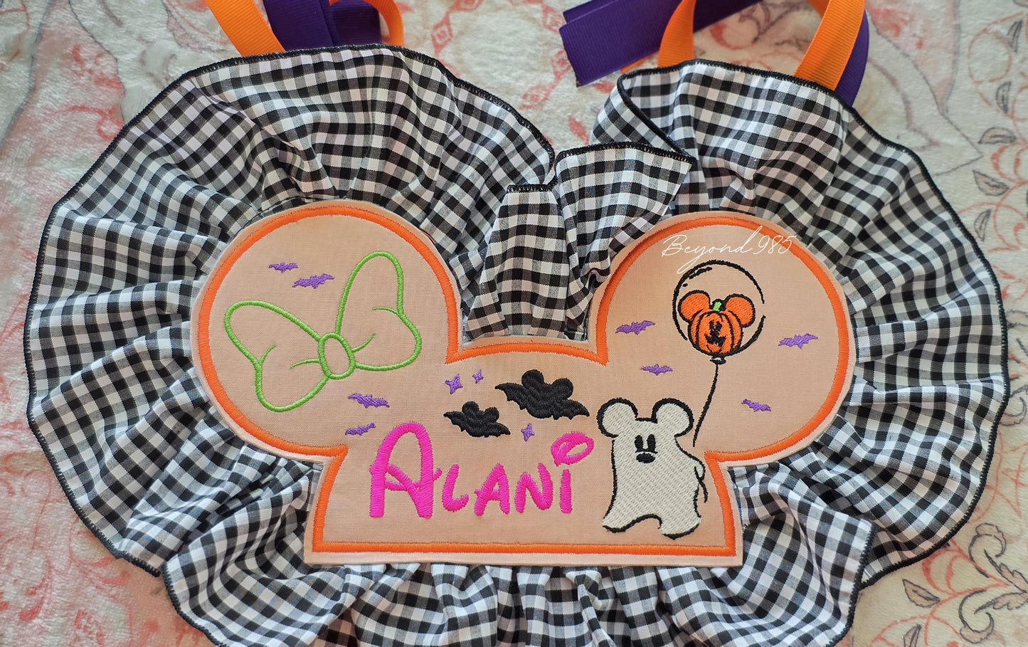 Mickey's Not So Scary Halloween Party Stroller Tag