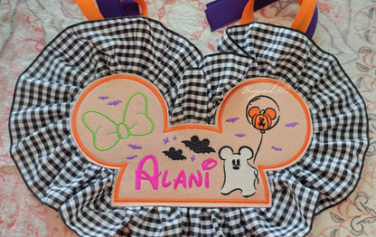 Mickey's Not So Scary Halloween Party Stroller Tag
