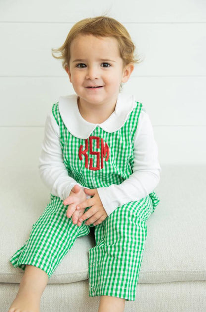 Boys Gingham Longall