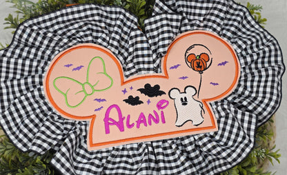 Mickey's Not So Scary Halloween Party Stroller Tag
