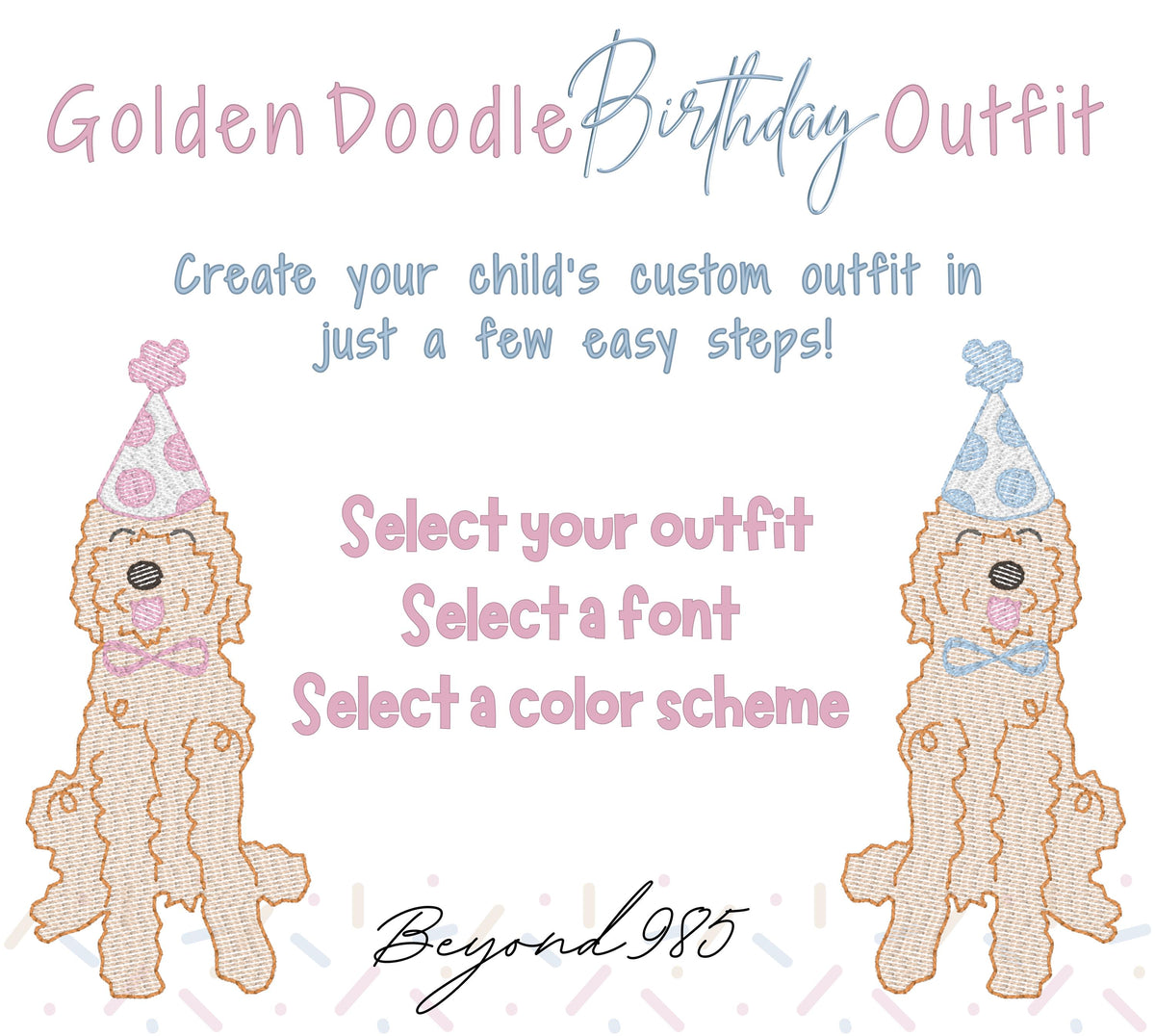 Golden Doodle Birthday