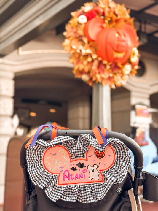 Mickey's Not So Scary Halloween Party Stroller Tag
