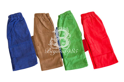 Boys Corduroy Pants