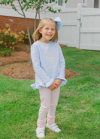 Ruffle Bottom Leggings for Girls
