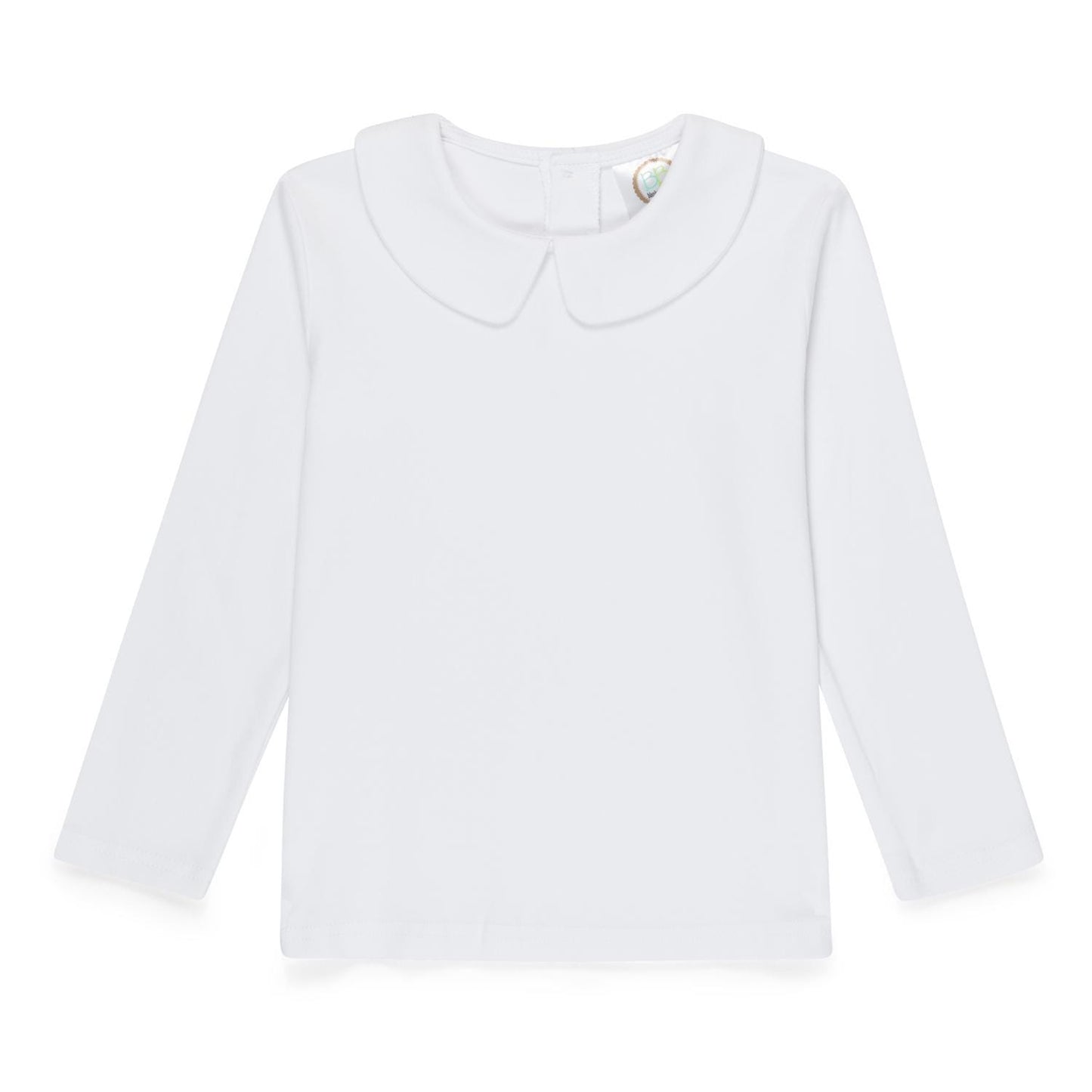 White Peter Pan Collar Shirt