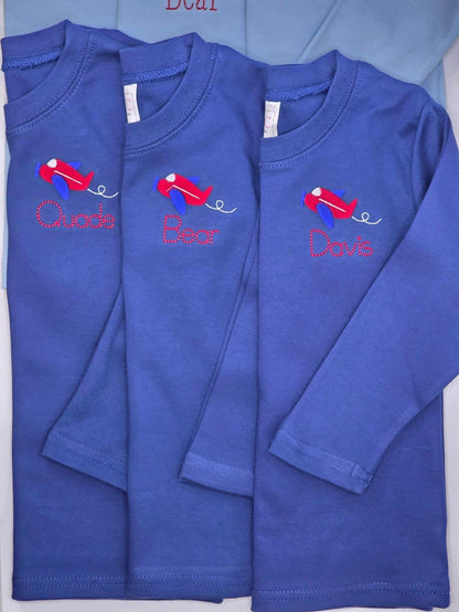 Boys Pocket T-Shirts - Long Sleeve