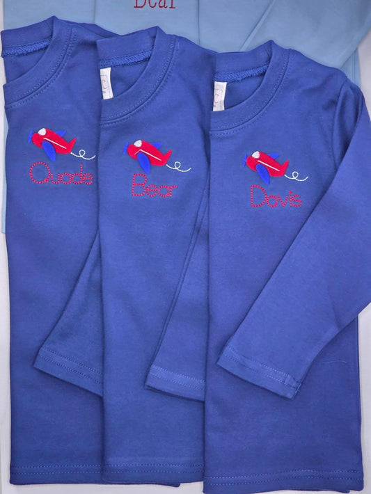 Boys Pocket T-Shirts - Long Sleeve