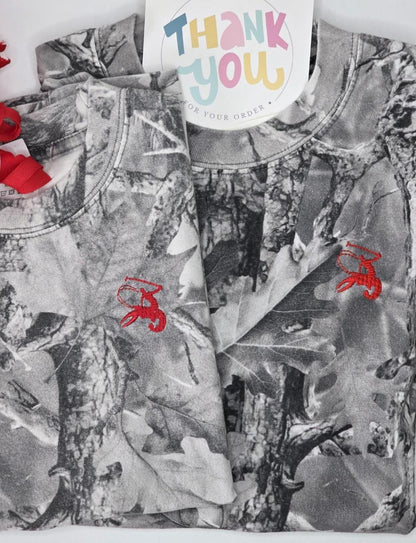 Camo Crawfish Polo - A Louisiana Custom