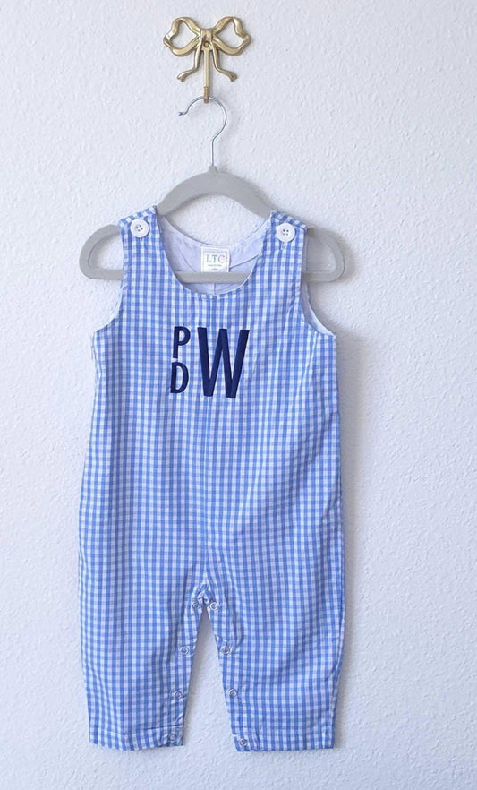 Boys Gingham Longall