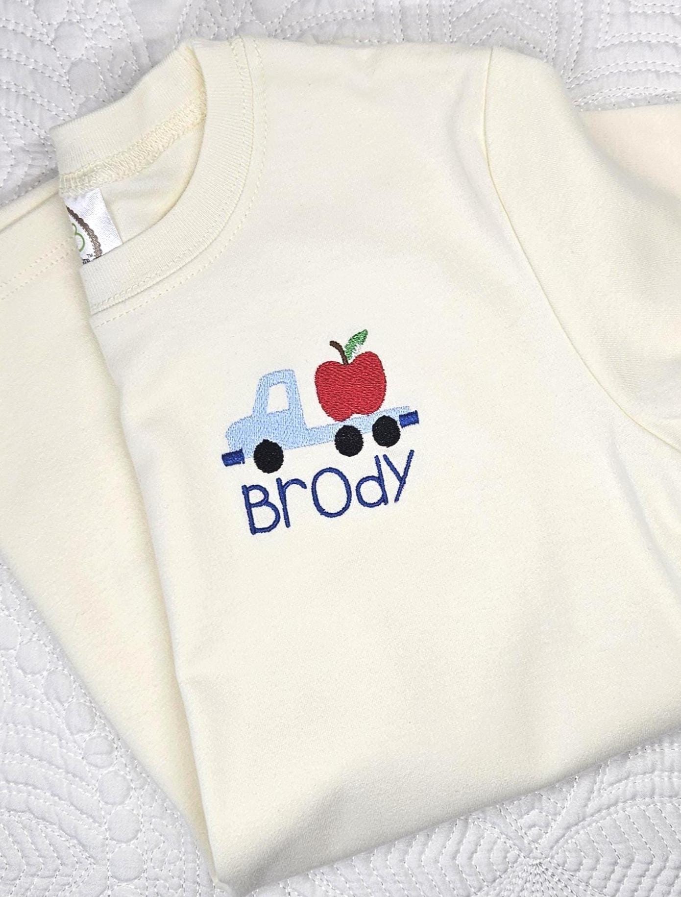 Boys Back To School Pocket T-Shirts - Long Sleeve